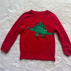 Boys Dinosaur holiday tee